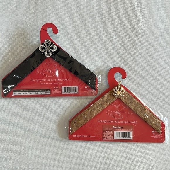 Lindsay Phillips set of 2 SwitchFlops Straps size M (7-8) - Picture 2 of 2
